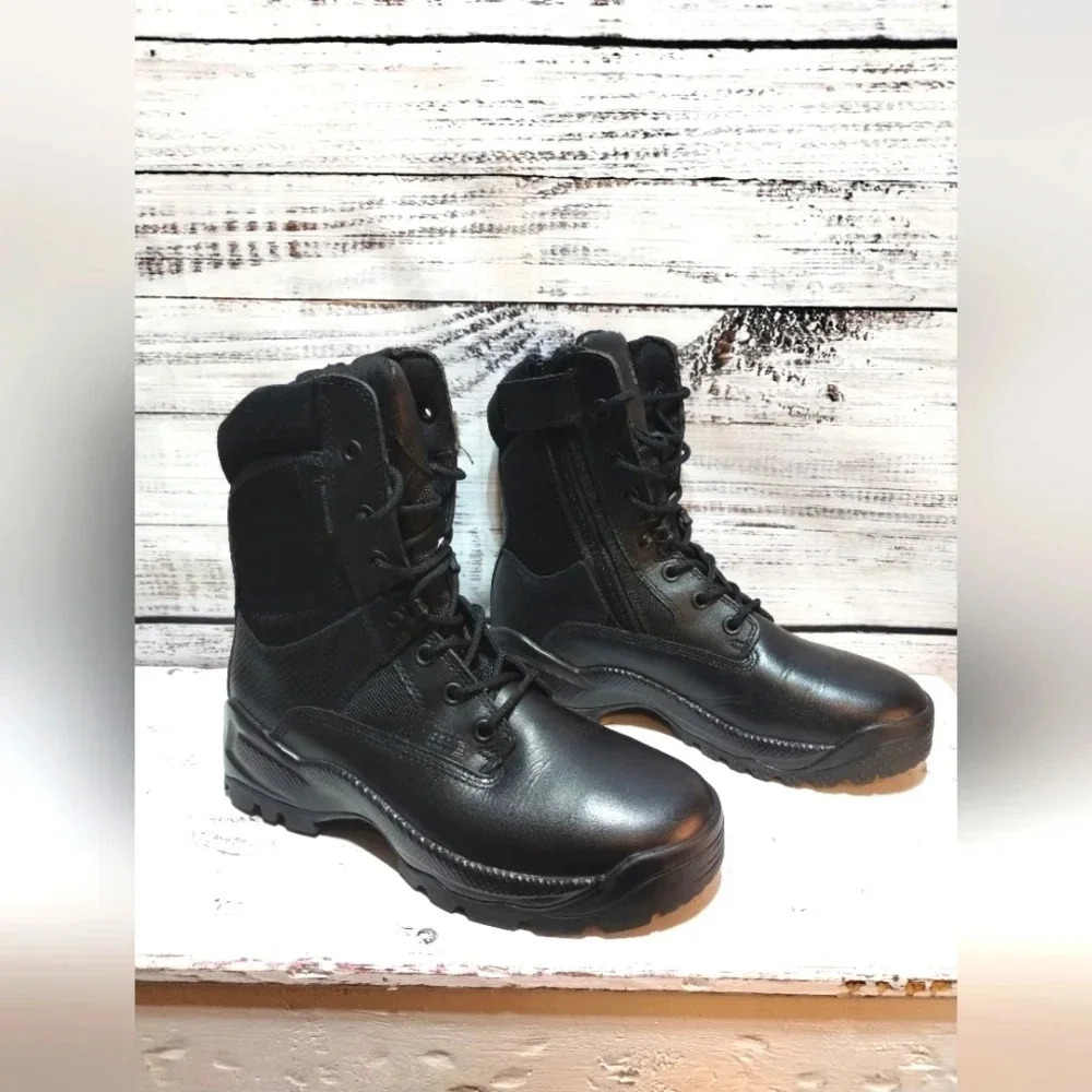 5.11 Tactical ATAC Storm Boot Black size 9 Tactical Military Police Security 8"